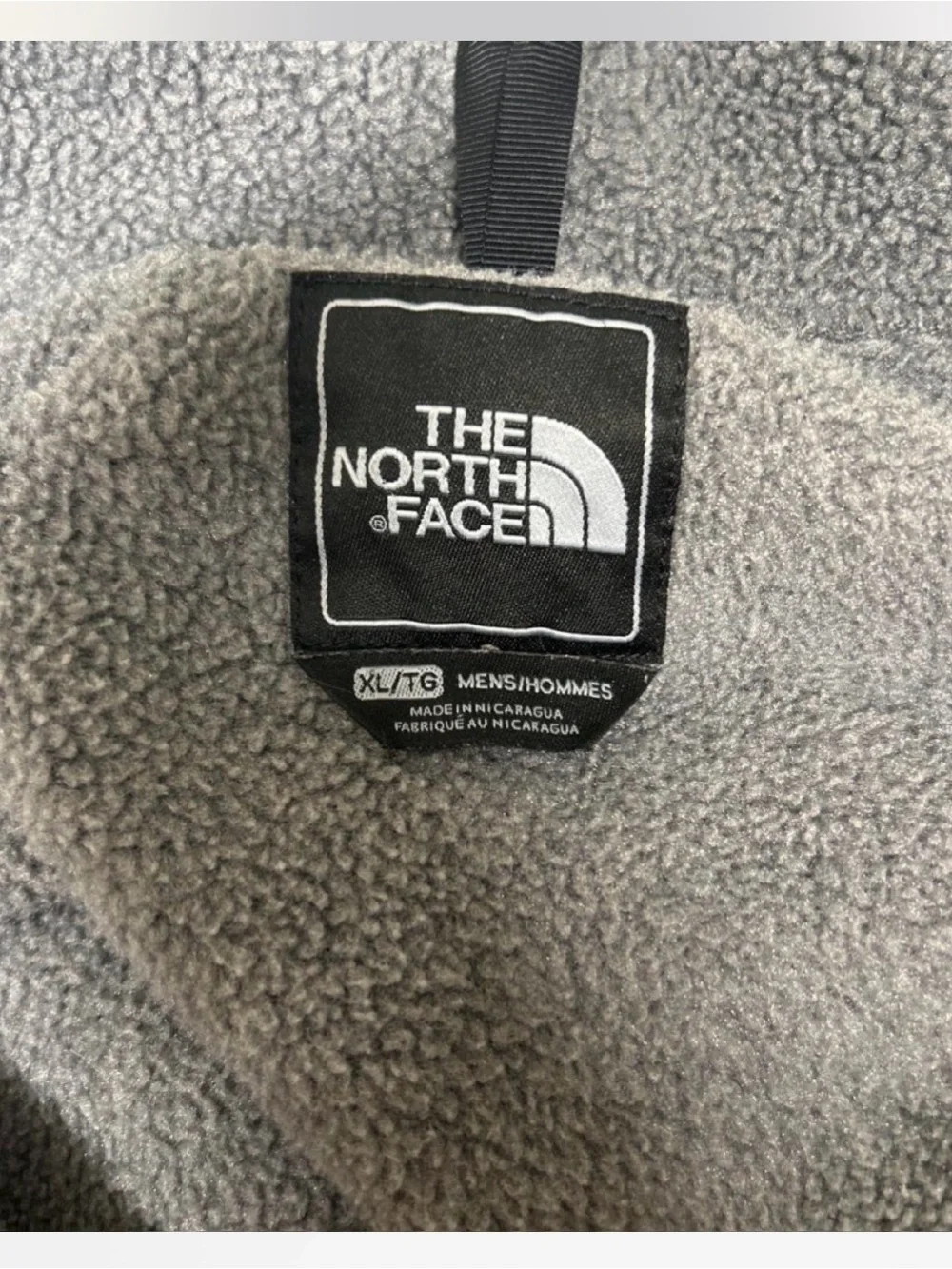 The North Face Men’s Black and Gray Fleece Jacket